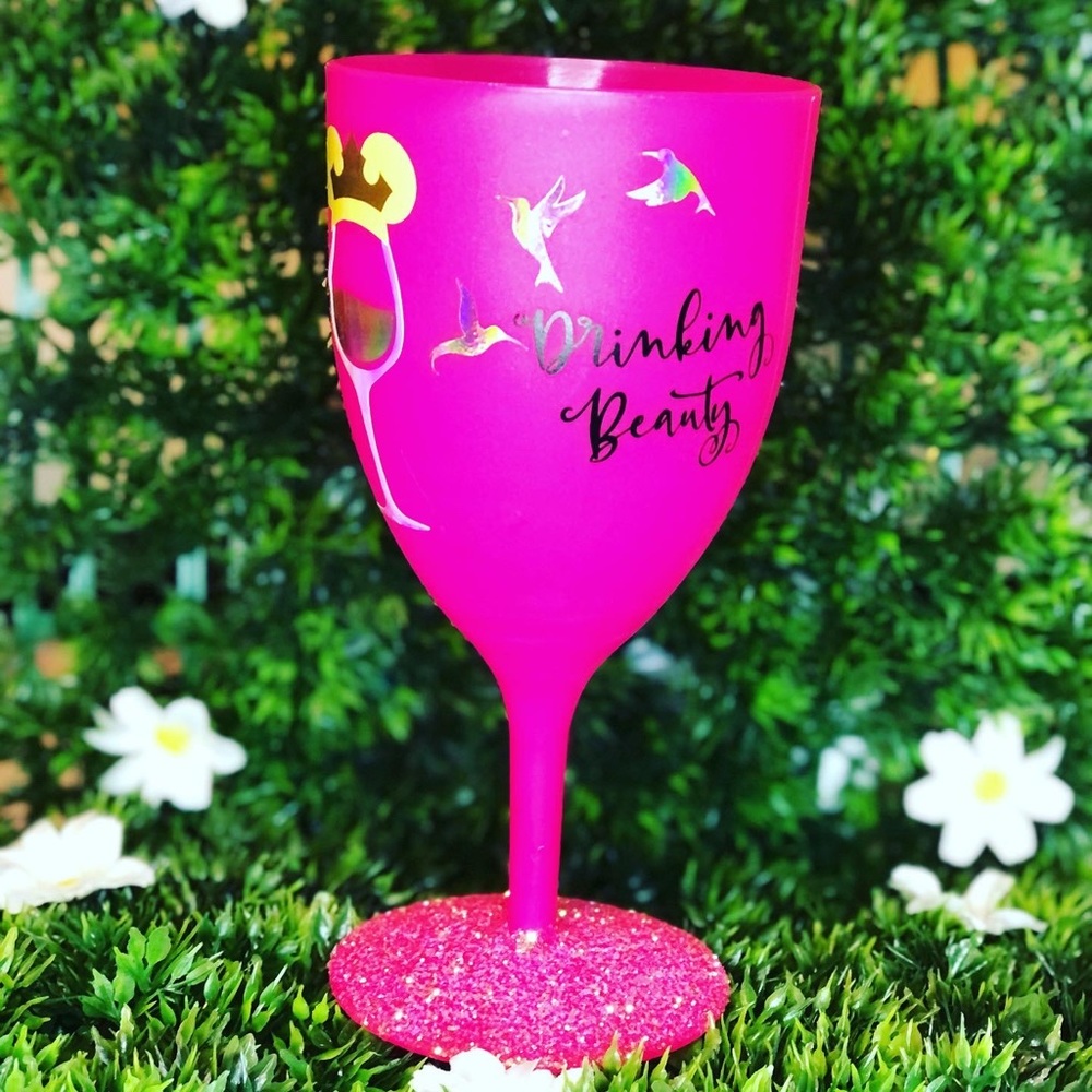 Disney princess wine cups